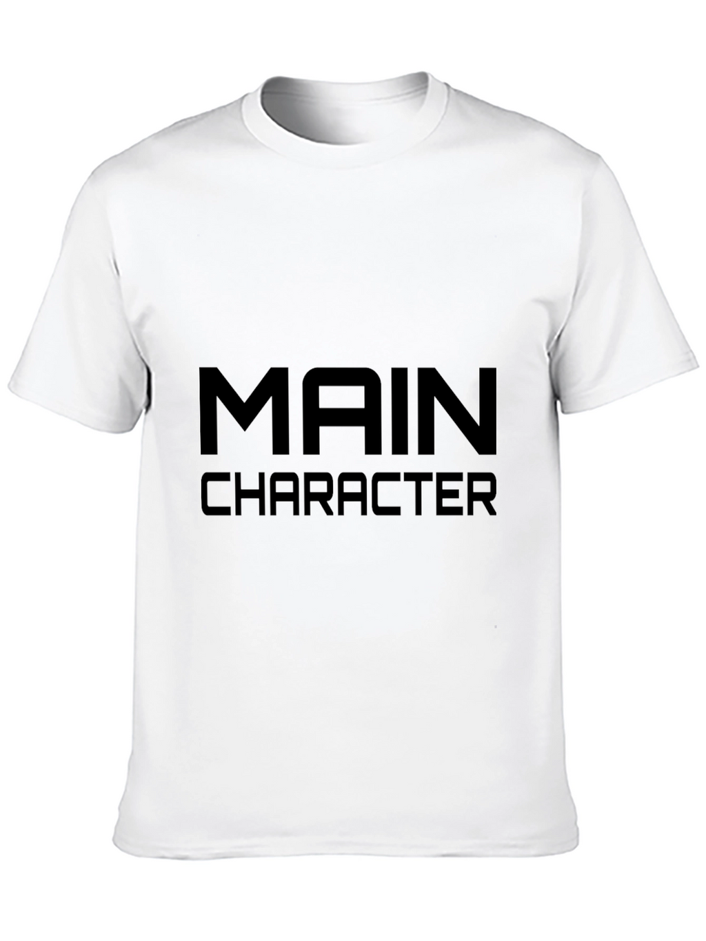 Main Character Black T-Shirt