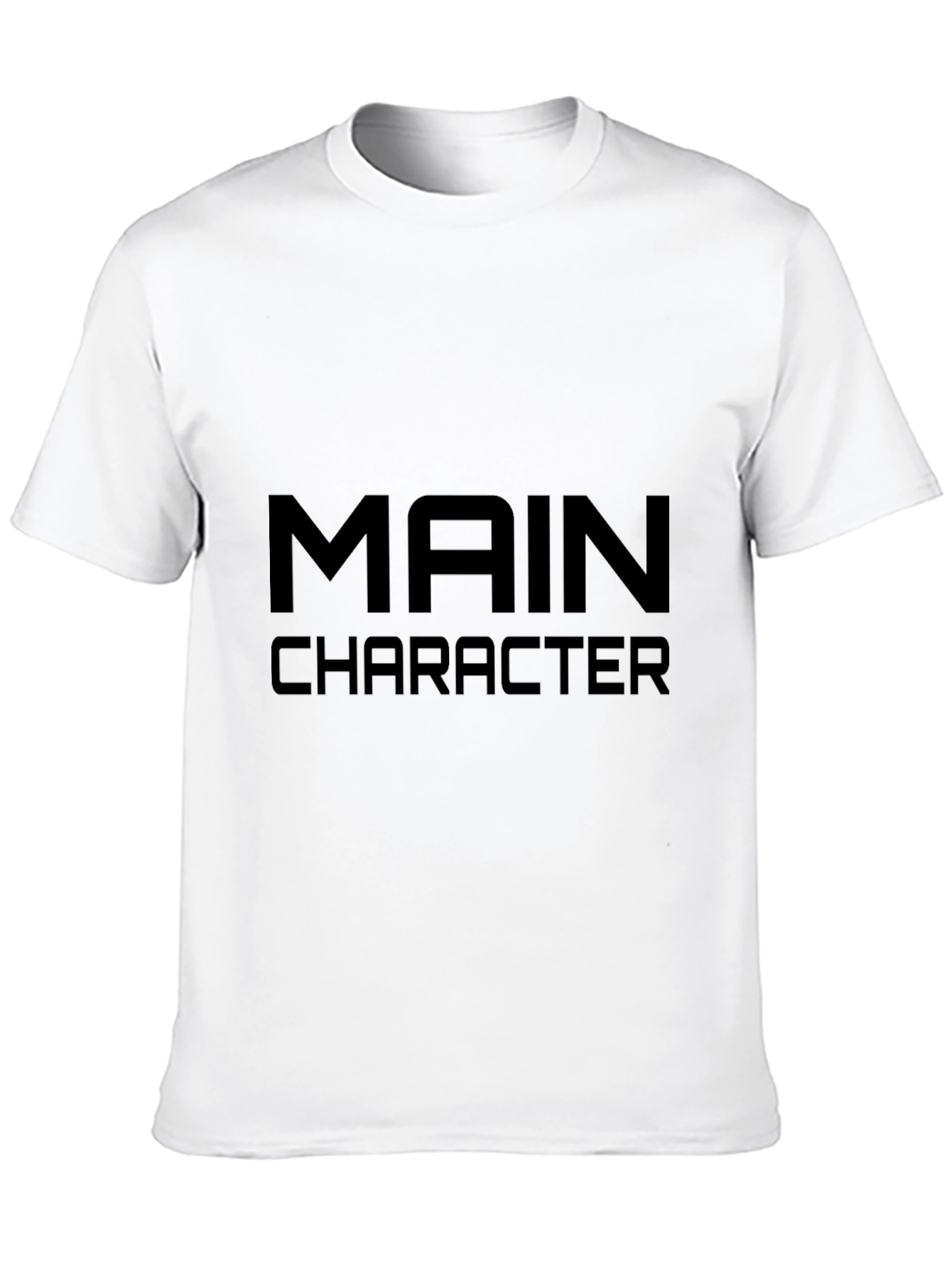 Main Character Black T-Shirt