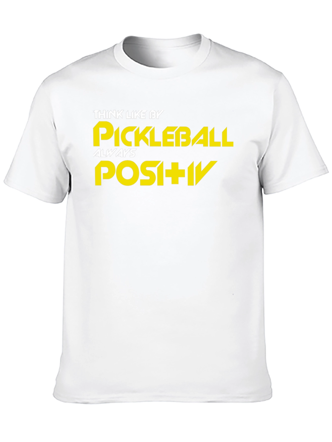 Pickleball Positivity Black T-Shirt