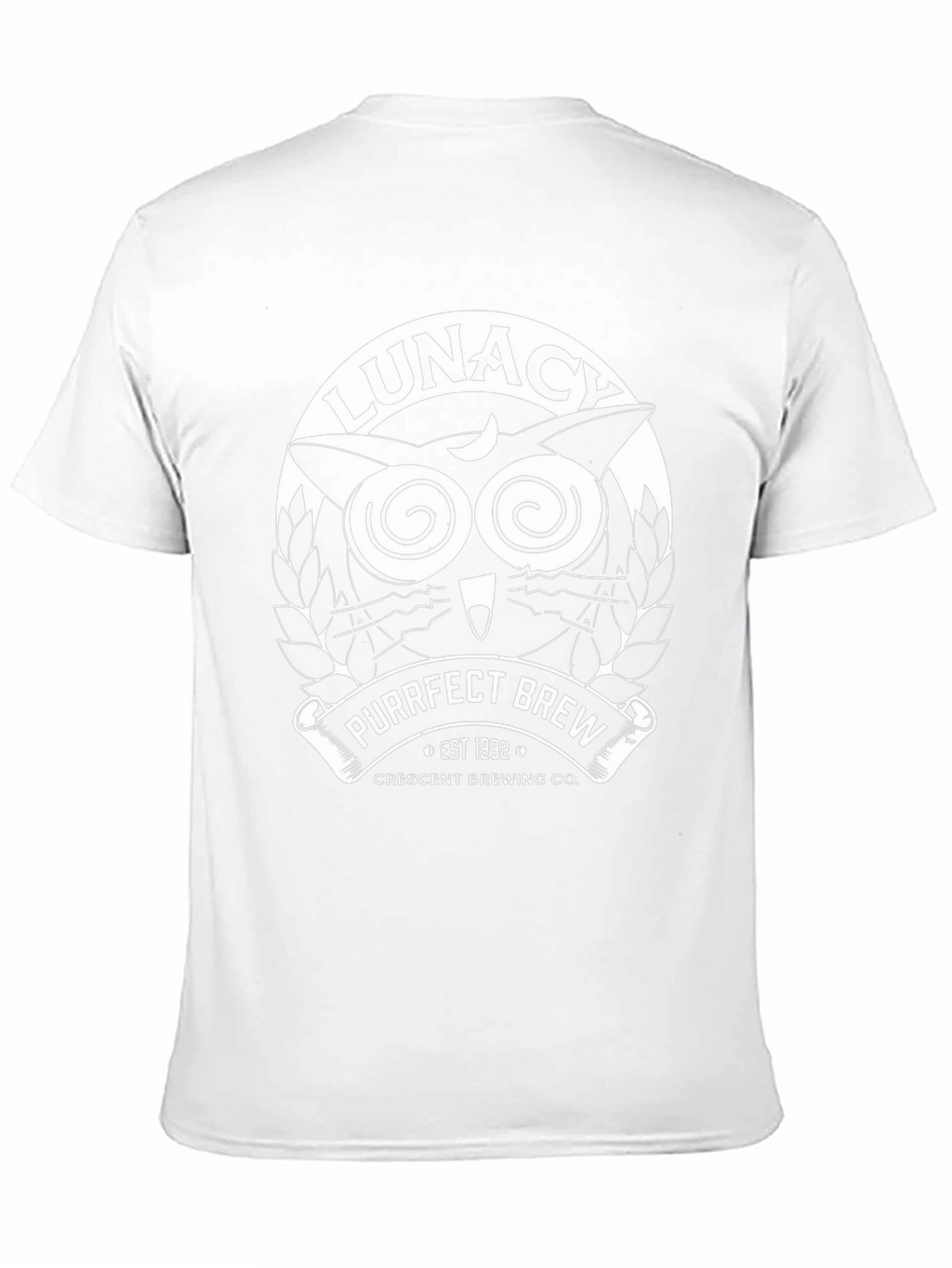 Lunacy Purrfect Brew T-Shirt - Crescent Brewing Co.