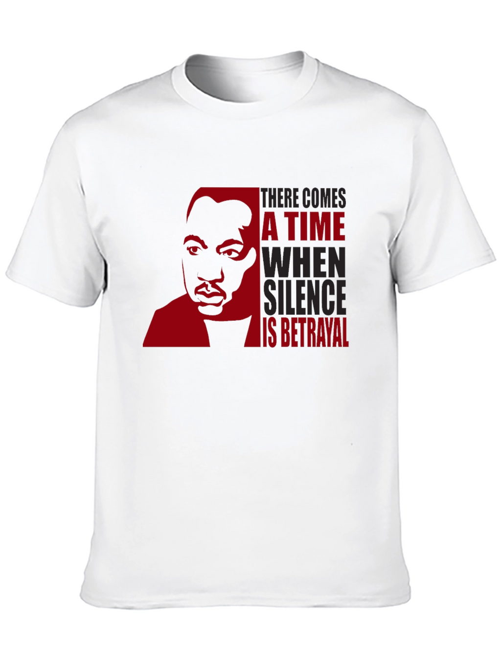 MLK Jr. Silence is Betrayal Graphic Tee