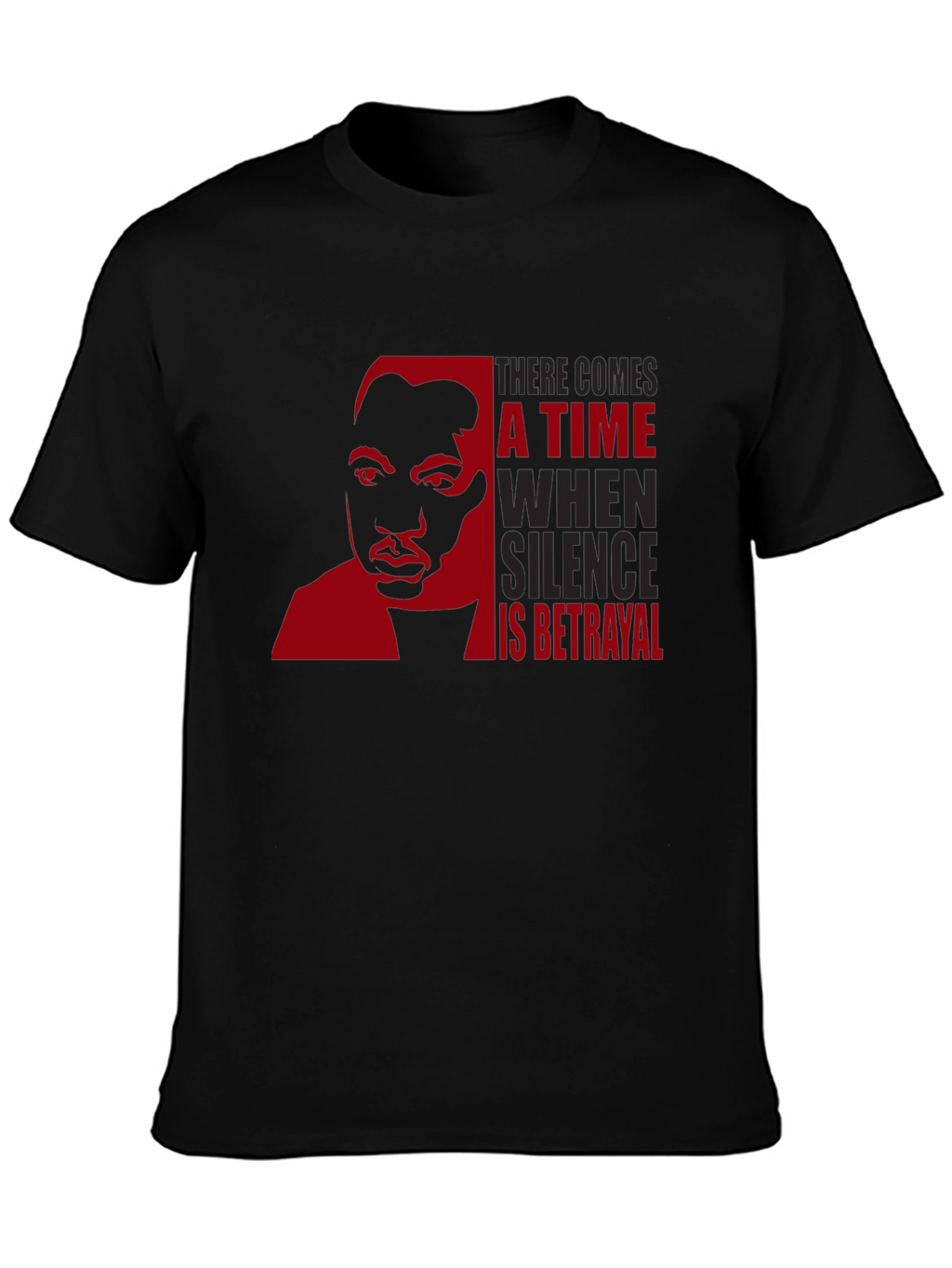 MLK Jr. Silence is Betrayal Graphic Tee