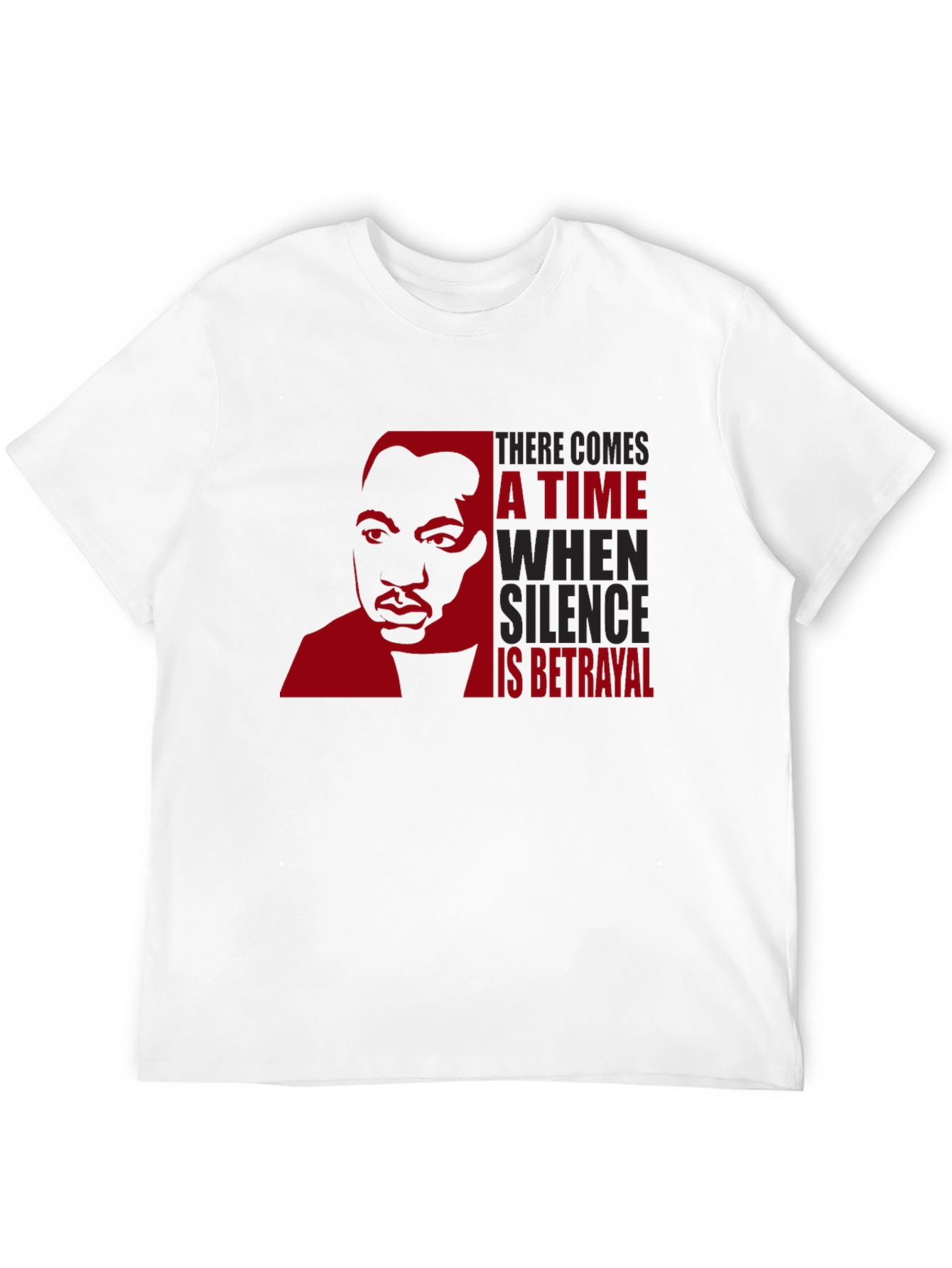 MLK Jr. Silence is Betrayal Graphic Tee