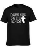 Halloween Boo T-Shirt - Funny Ghost Tee