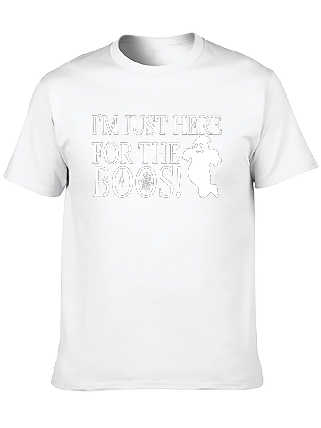 Halloween Boo T-Shirt - Funny Ghost Tee