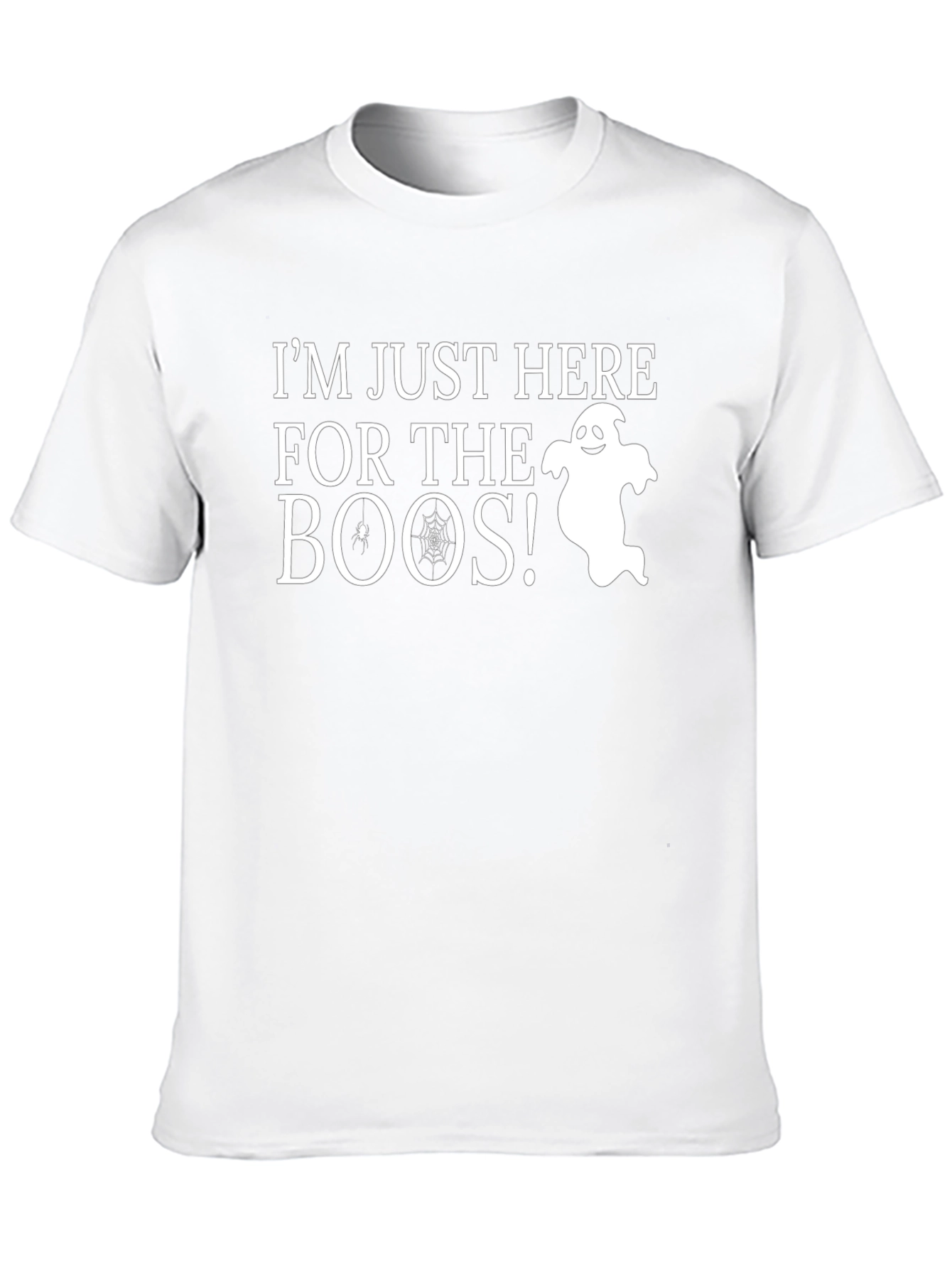 Halloween Boo T-Shirt - Funny Ghost Tee