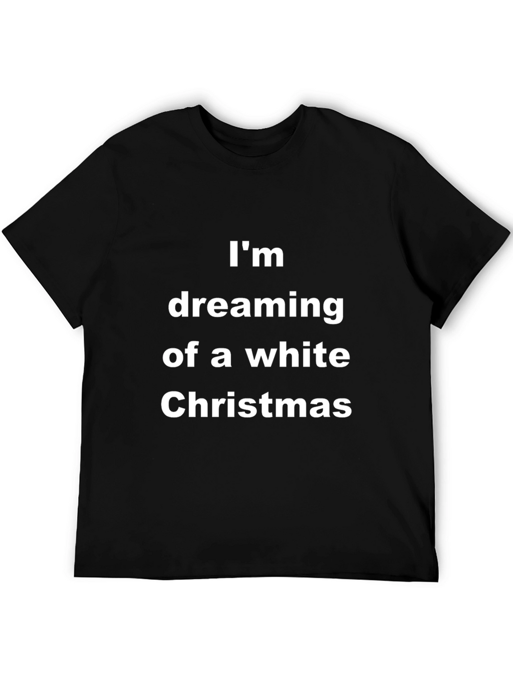 White Christmas T-Shirt - Holiday Festive Tee