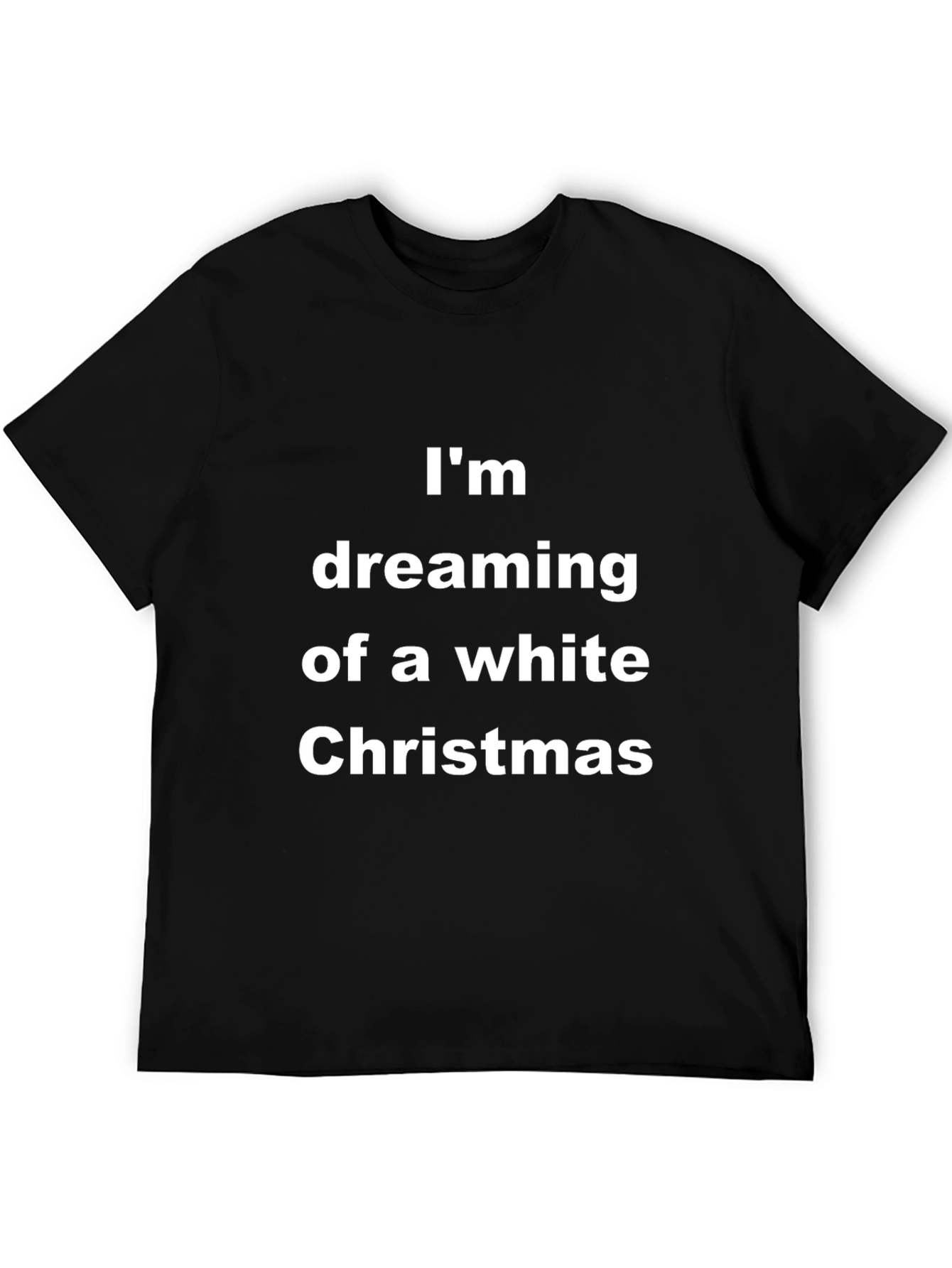 White Christmas T-Shirt - Holiday Festive Tee