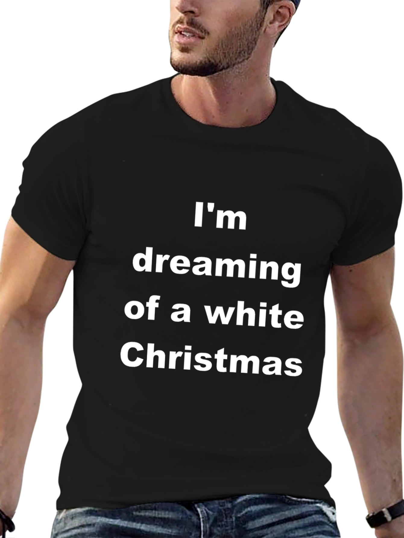 White Christmas T-Shirt - Holiday Festive Tee