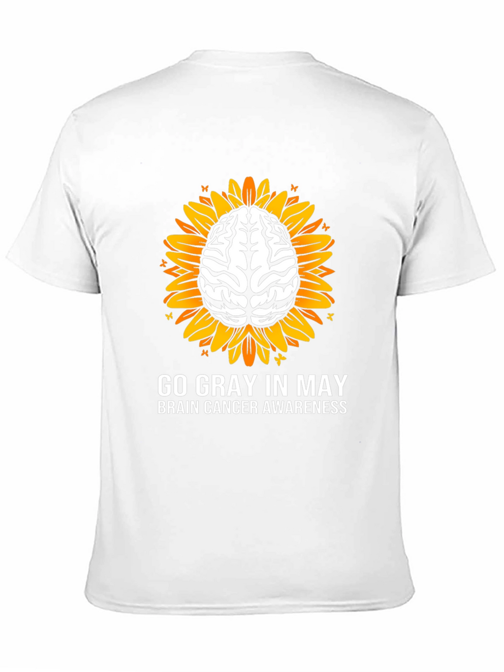 Go Gray In May Brain Cancer Awareness T-Shirt