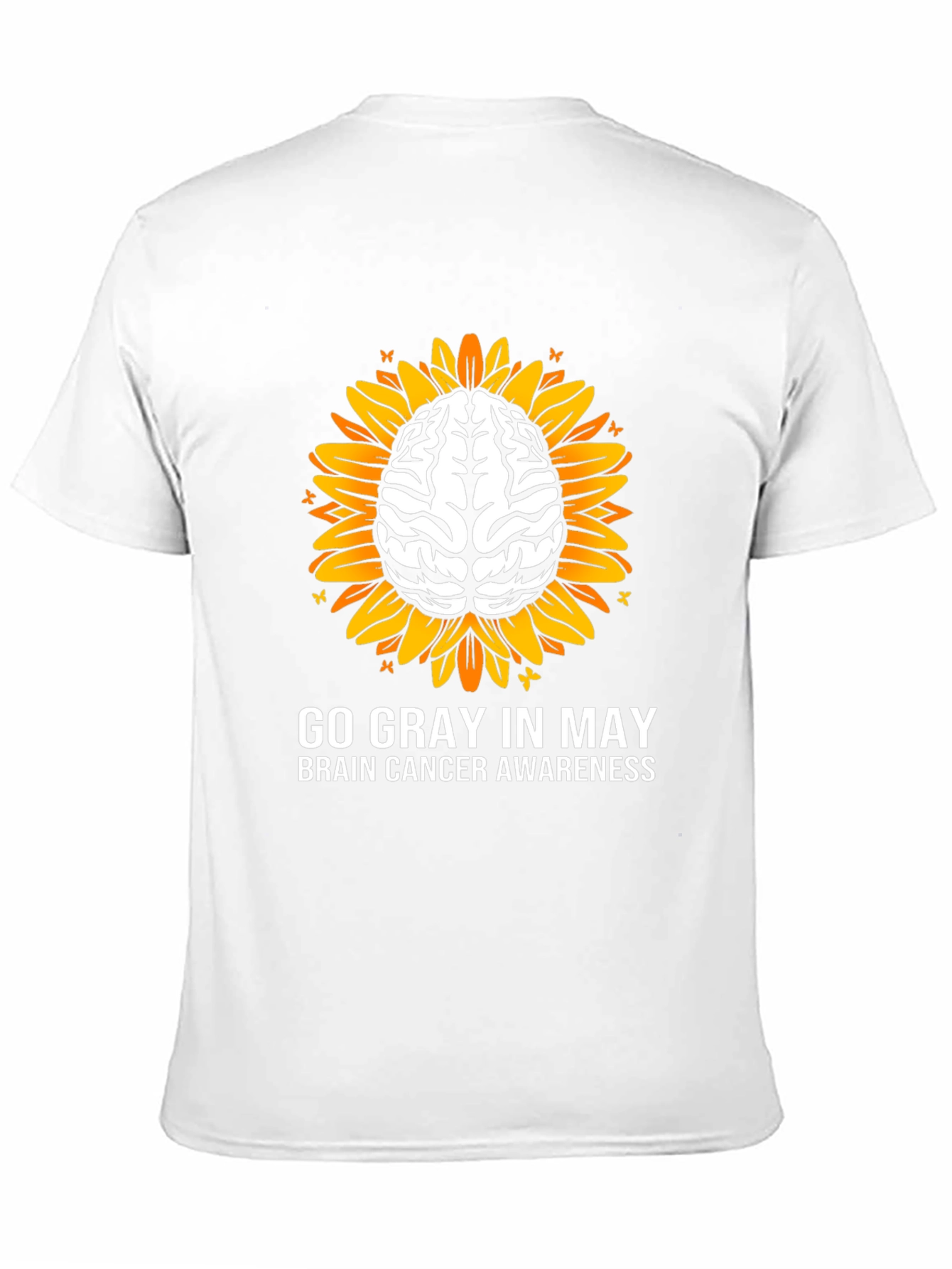 Go Gray In May Brain Cancer Awareness T-Shirt