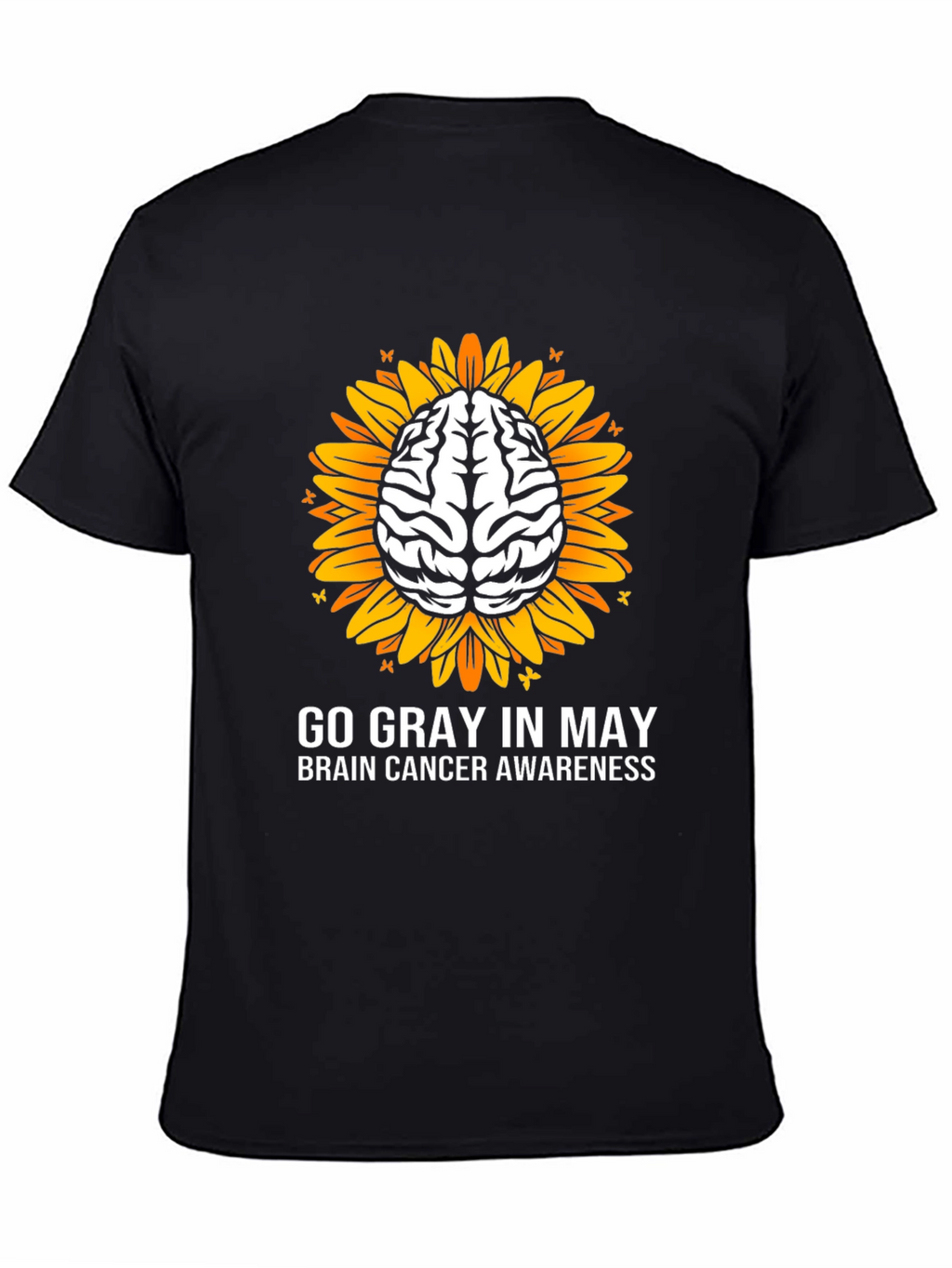 Go Gray In May Brain Cancer Awareness T-Shirt