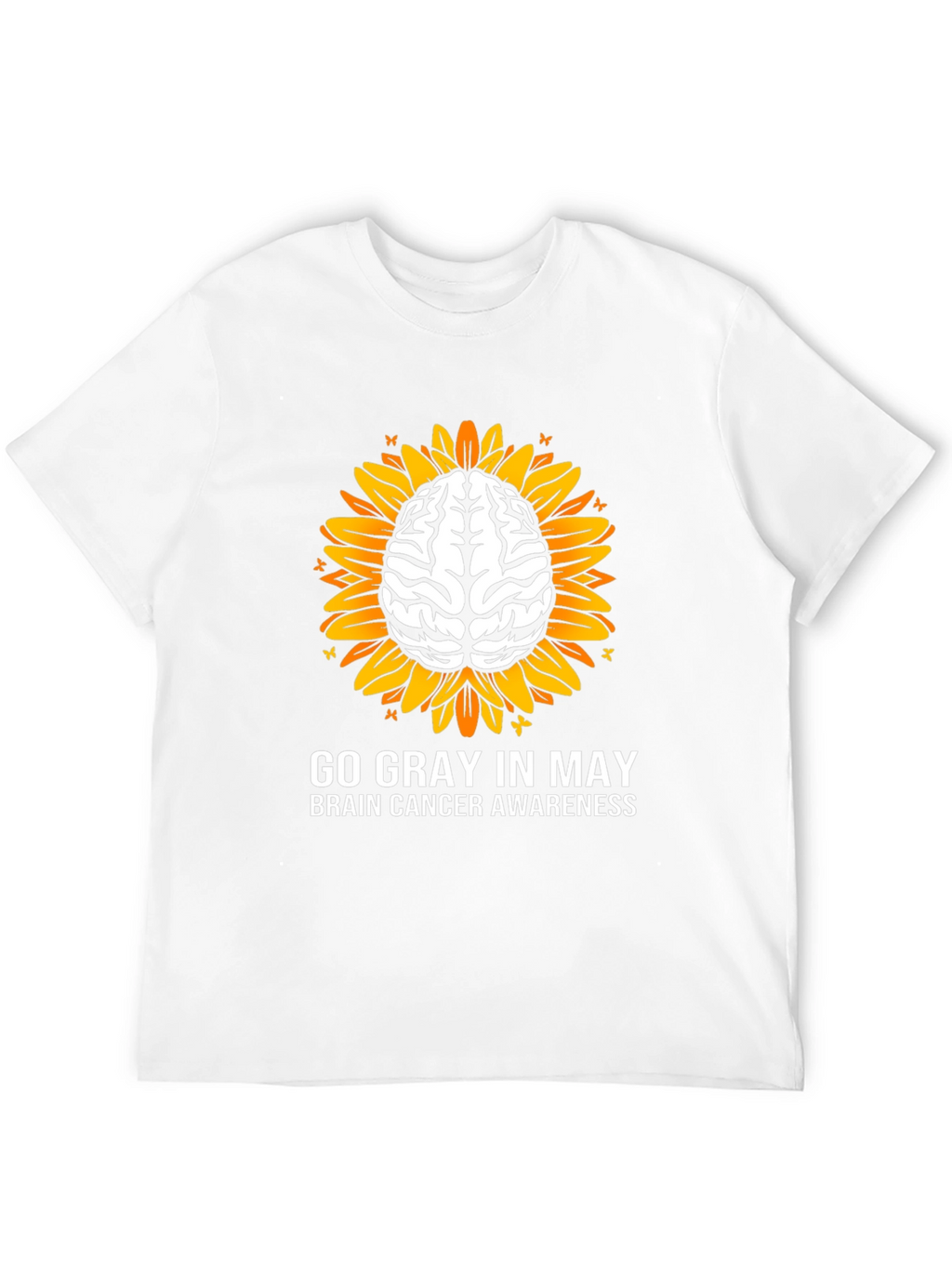 Go Gray In May Brain Cancer Awareness T-Shirt