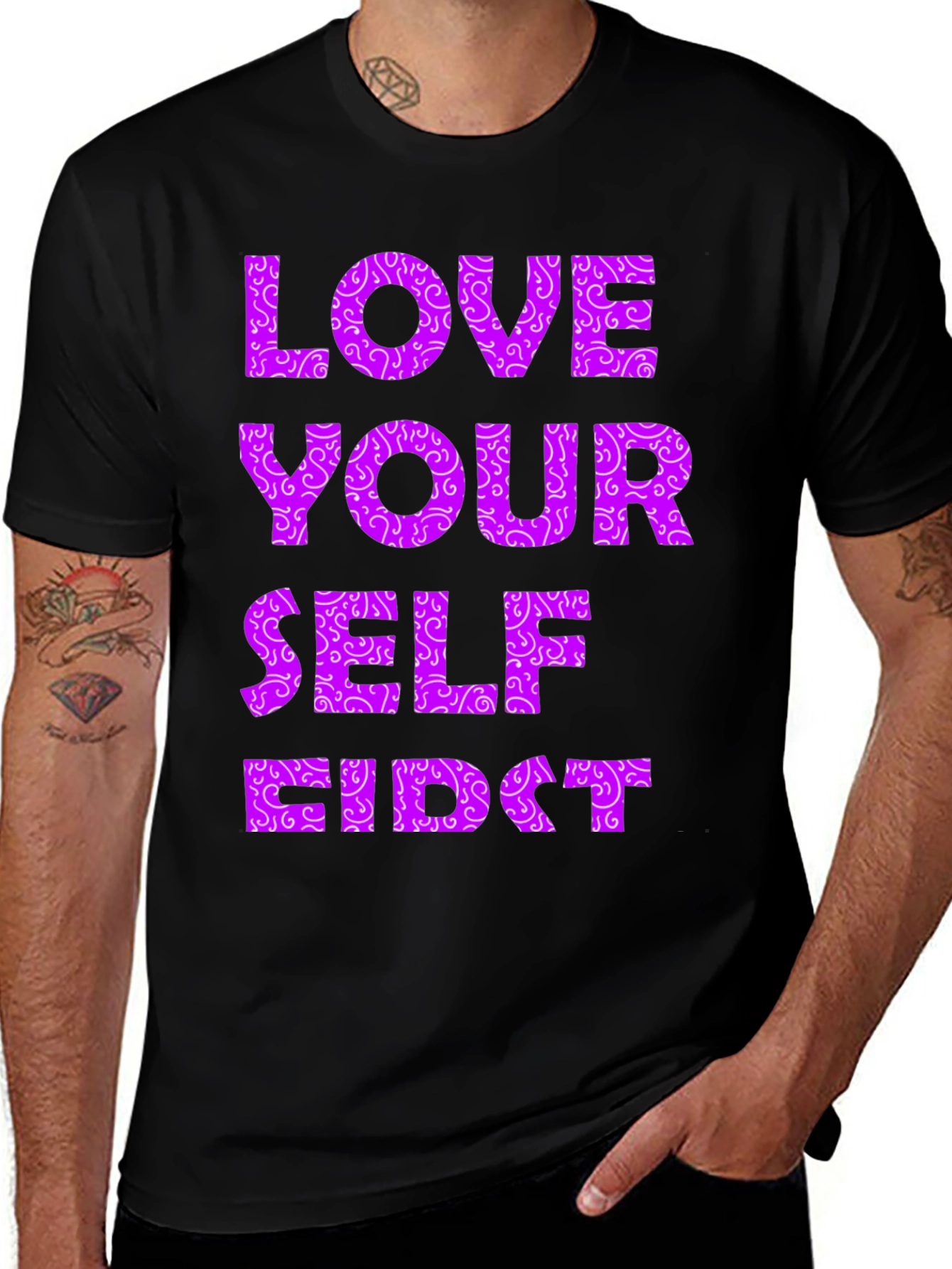 Love Yourself First Graphic Tee