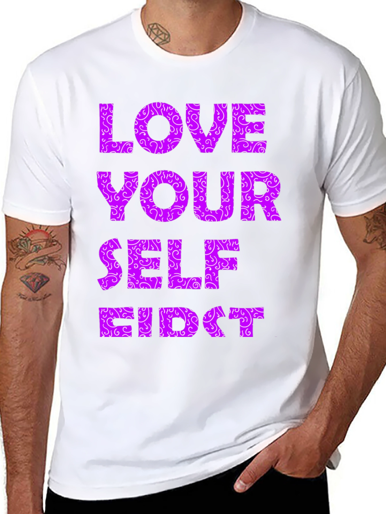 Love Yourself First Graphic Tee
