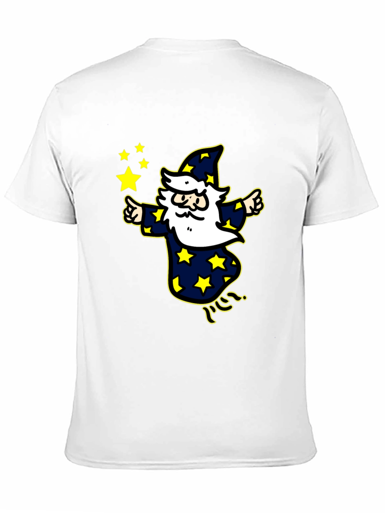 Wizard Star T-Shirt - Magic Cartoon Design