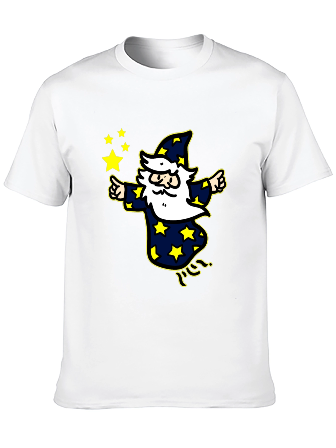 Wizard Star T-Shirt - Magic Cartoon Design