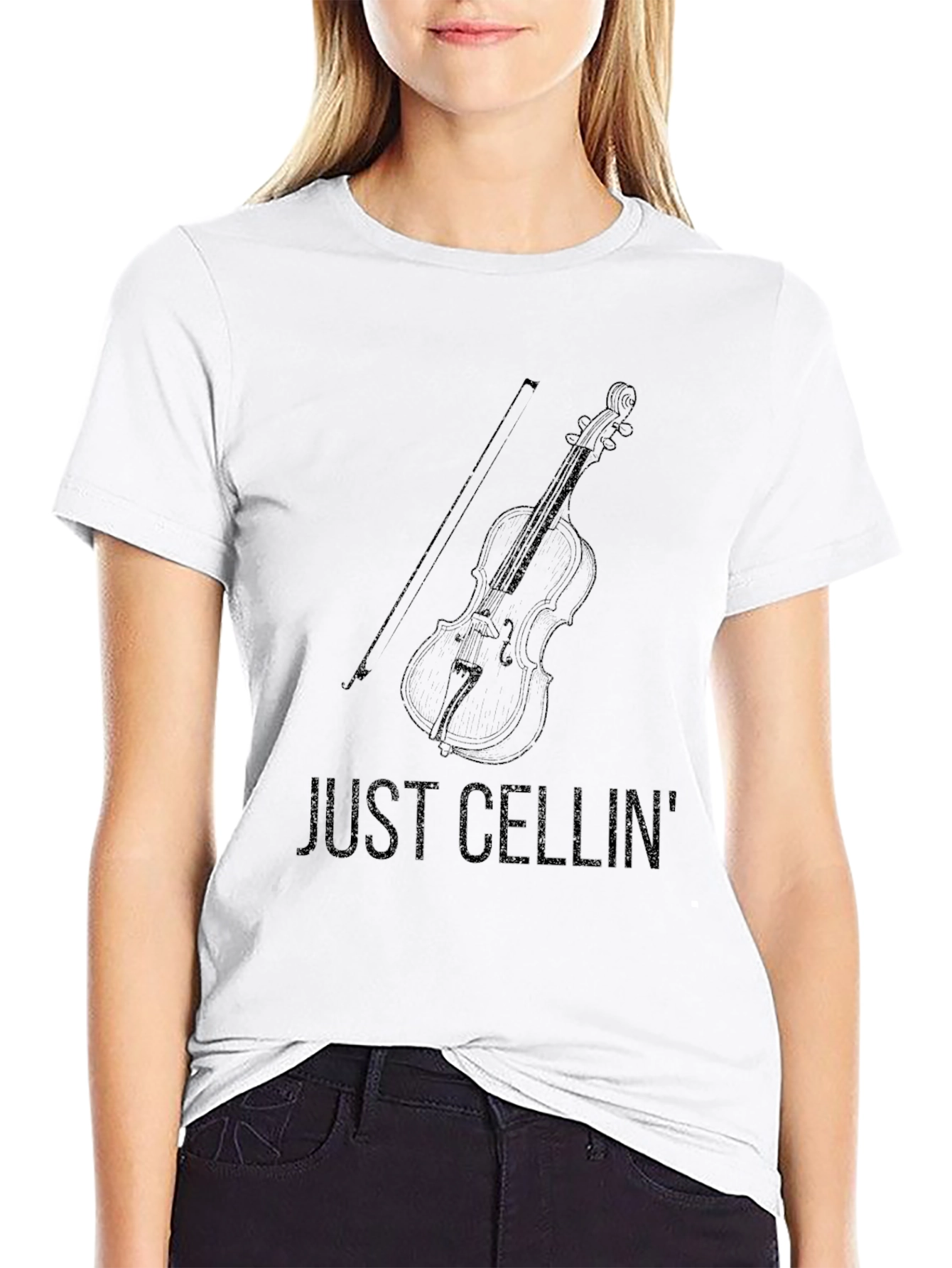 Just Cellin T-Shirt - Music Lover Apparel