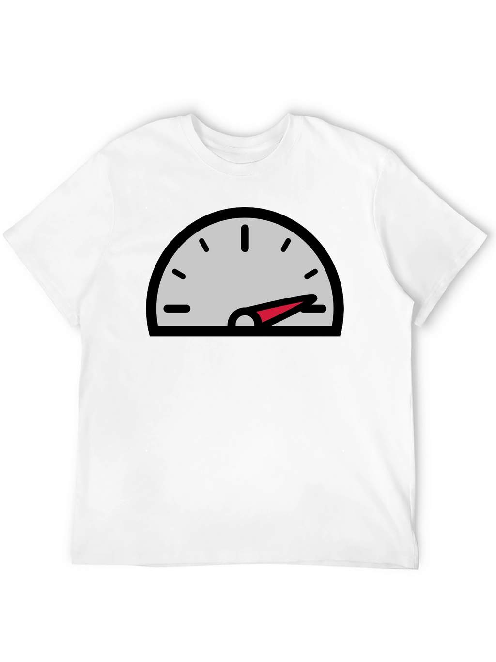 Speedometer Graphic Black T-Shirt