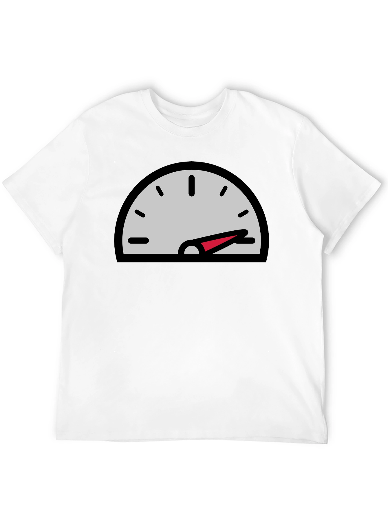 Speedometer Graphic Black T-Shirt