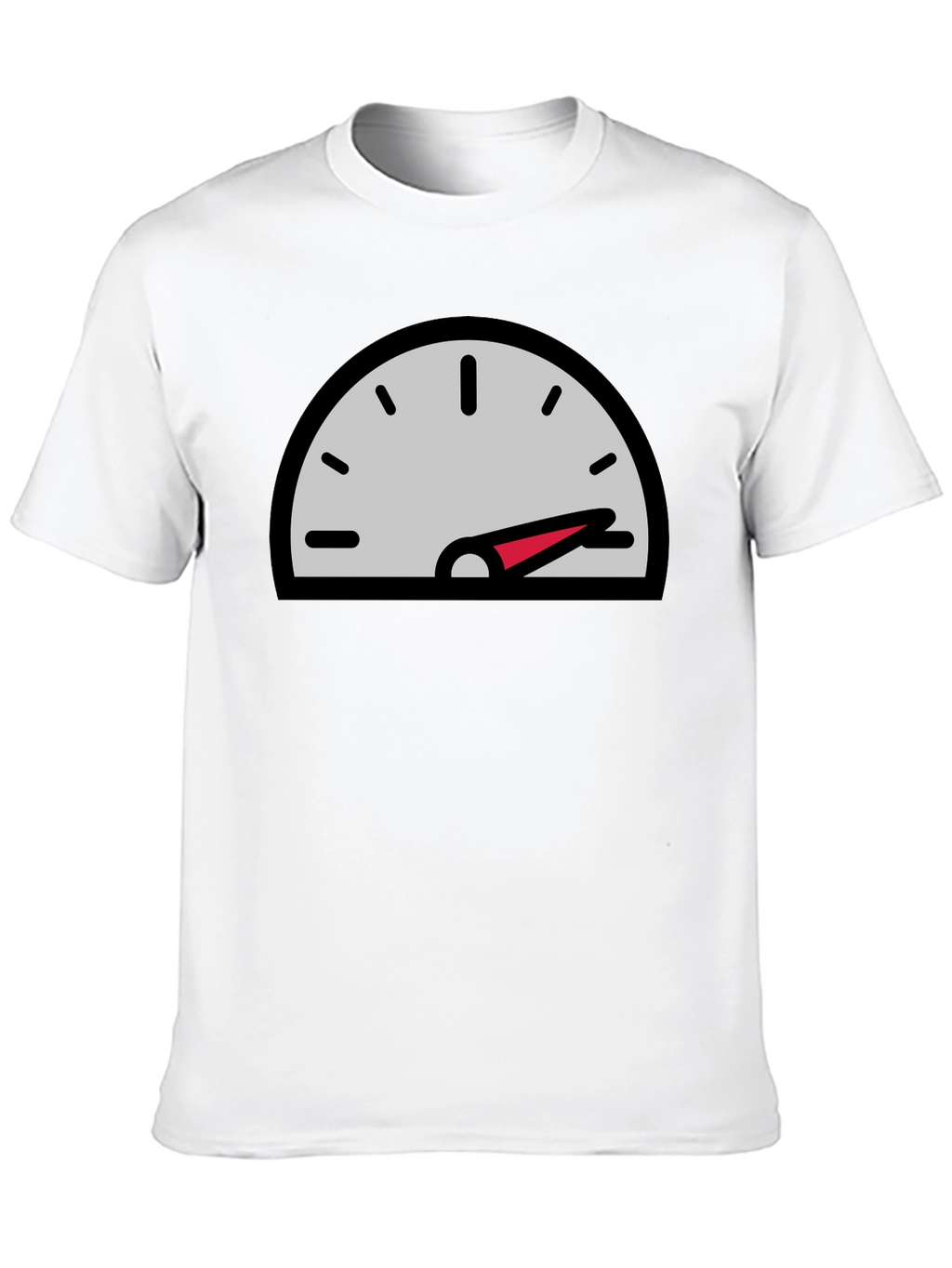 Speedometer Graphic Black T-Shirt