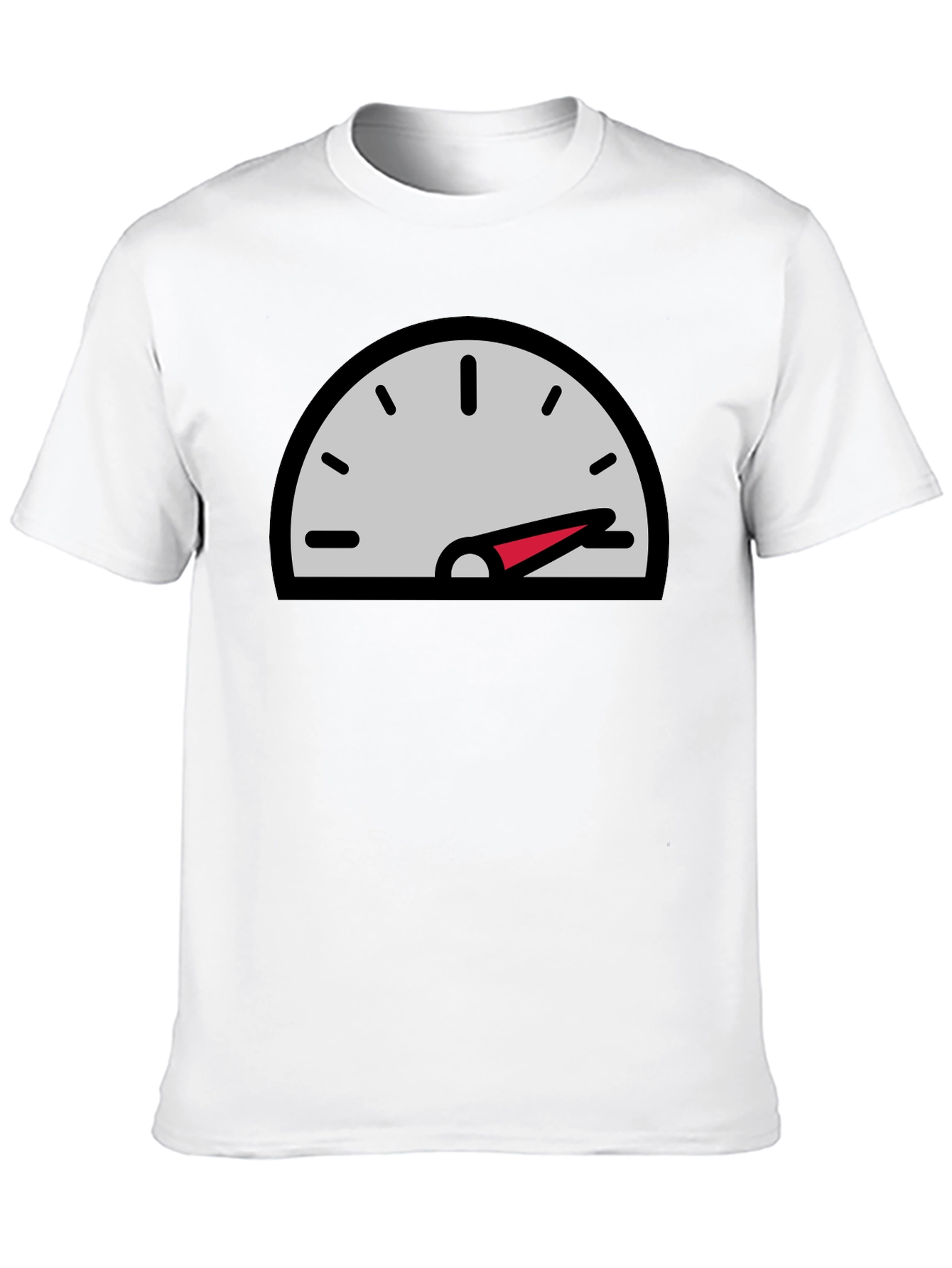 Speedometer Graphic Black T-Shirt
