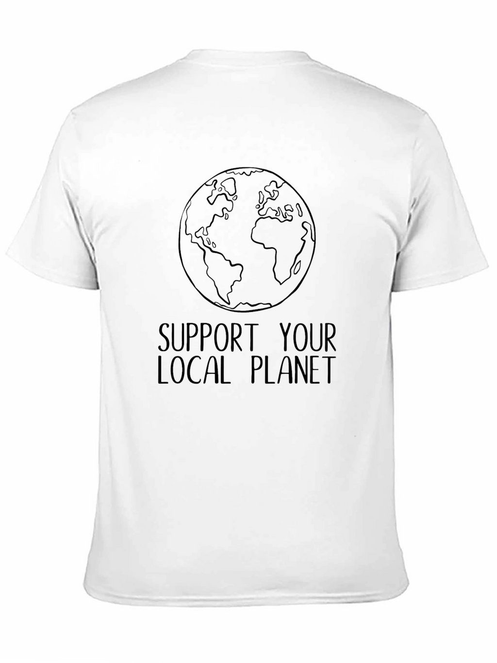 Support Your Local Planet Graphic Tee