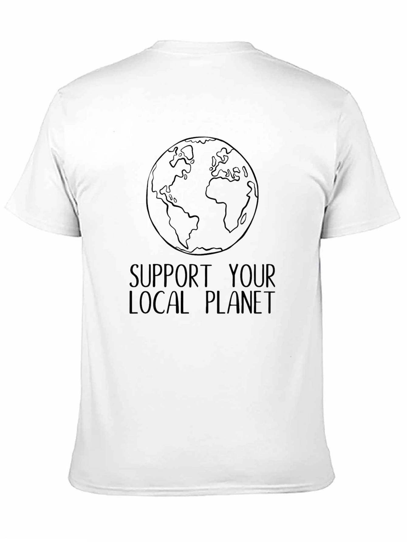 Support Your Local Planet Graphic Tee