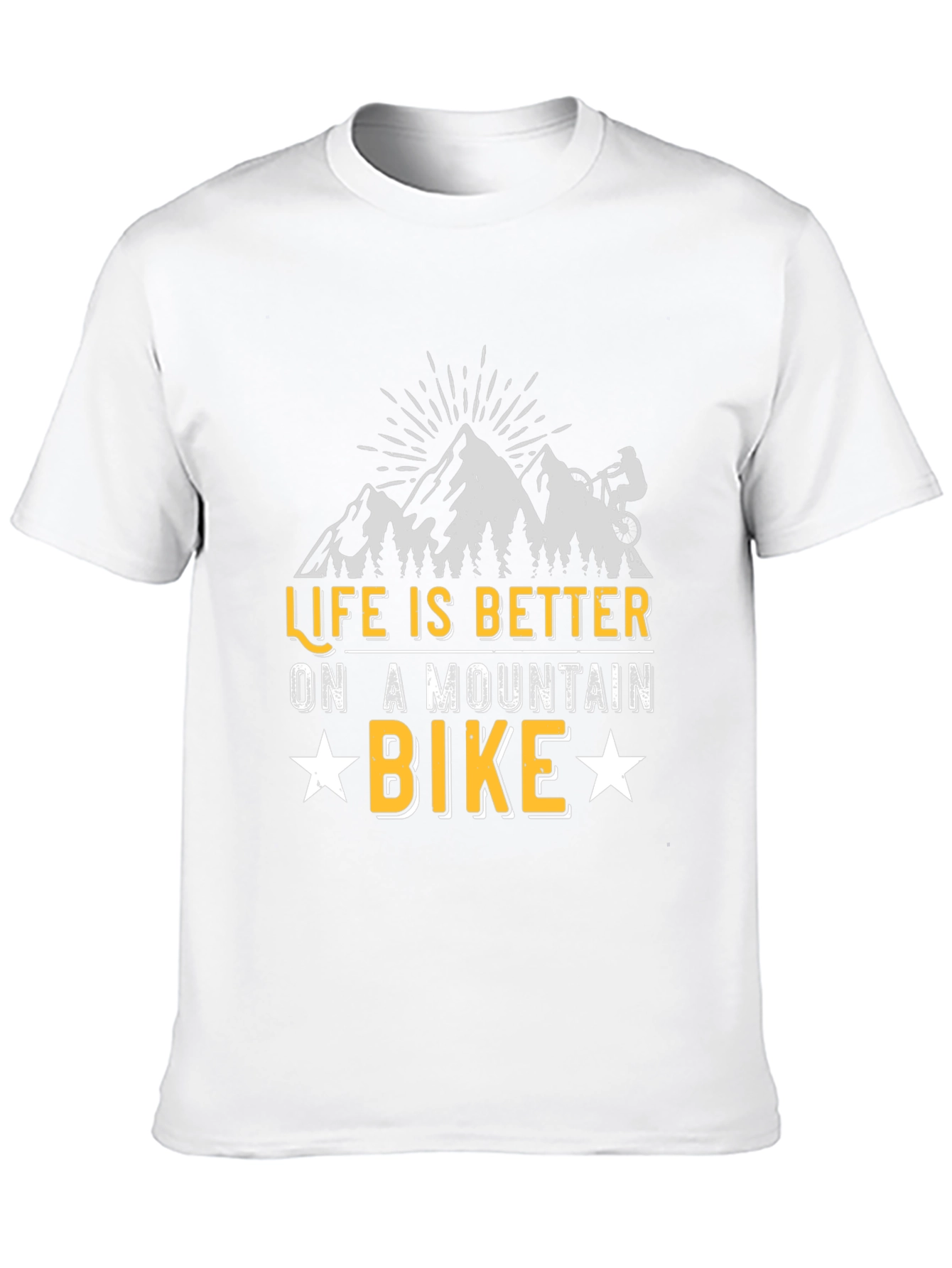 Life Is Better On A Mountain Bike Graphic T-Shirt