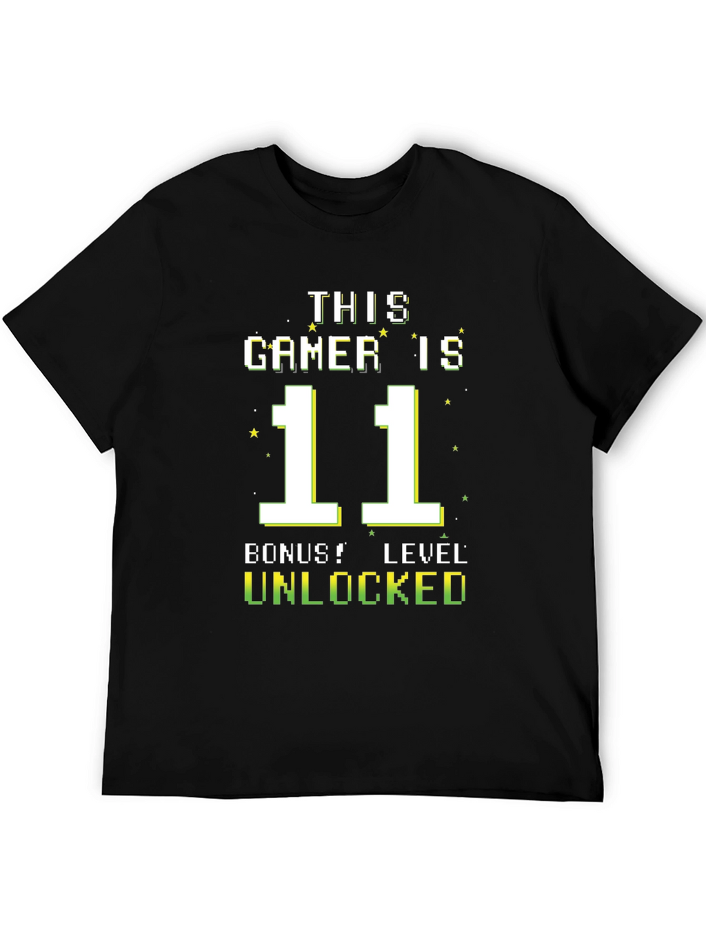 Gamer 11th Birthday Level Unlocked T-Shirt