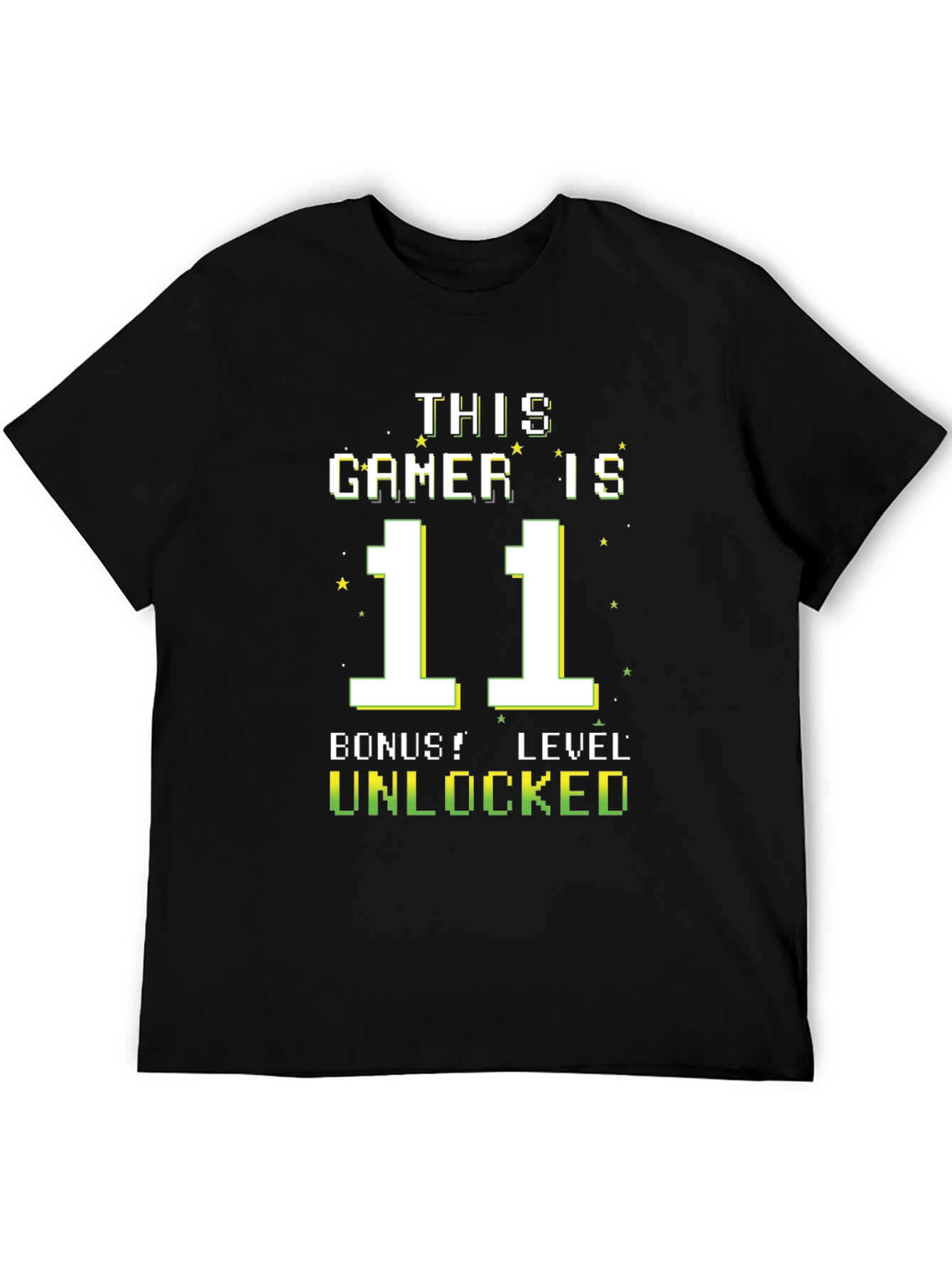 Gamer 11th Birthday Level Unlocked T-Shirt