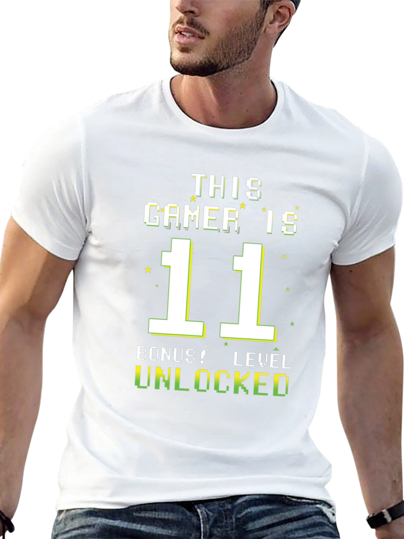 Gamer 11th Birthday Level Unlocked T-Shirt