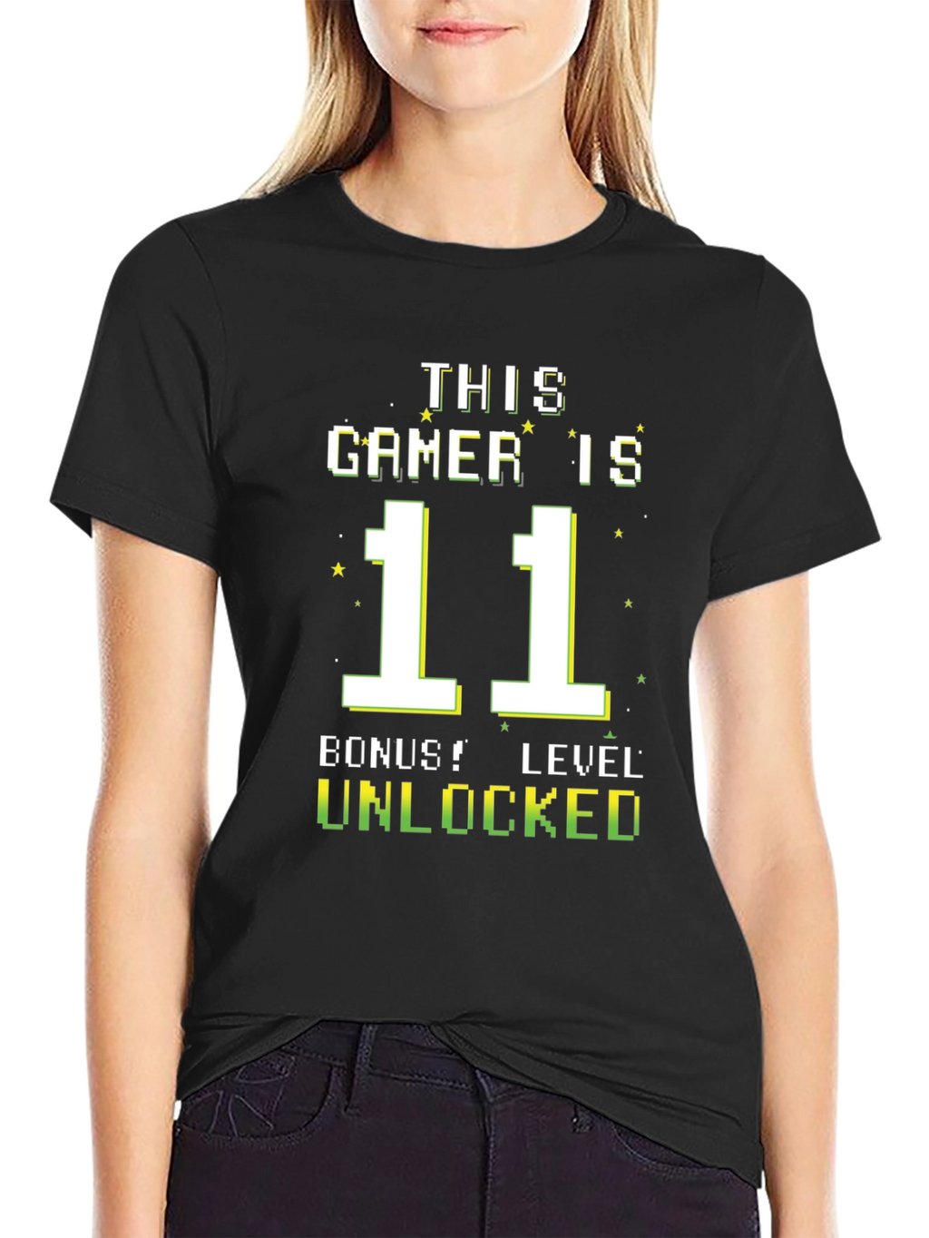 Gamer 11th Birthday Level Unlocked T-Shirt