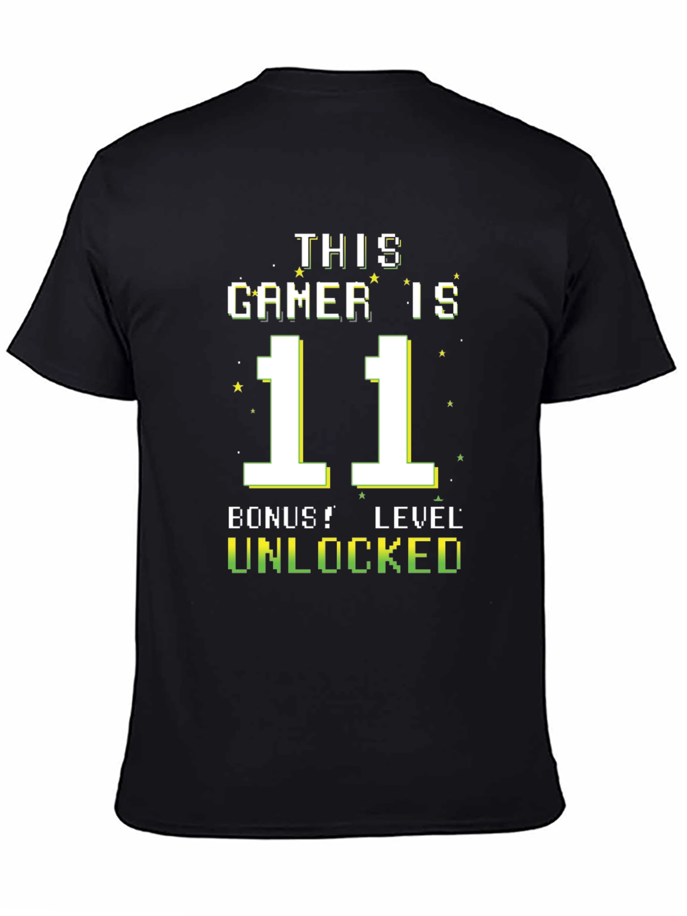 Gamer 11th Birthday Level Unlocked T-Shirt