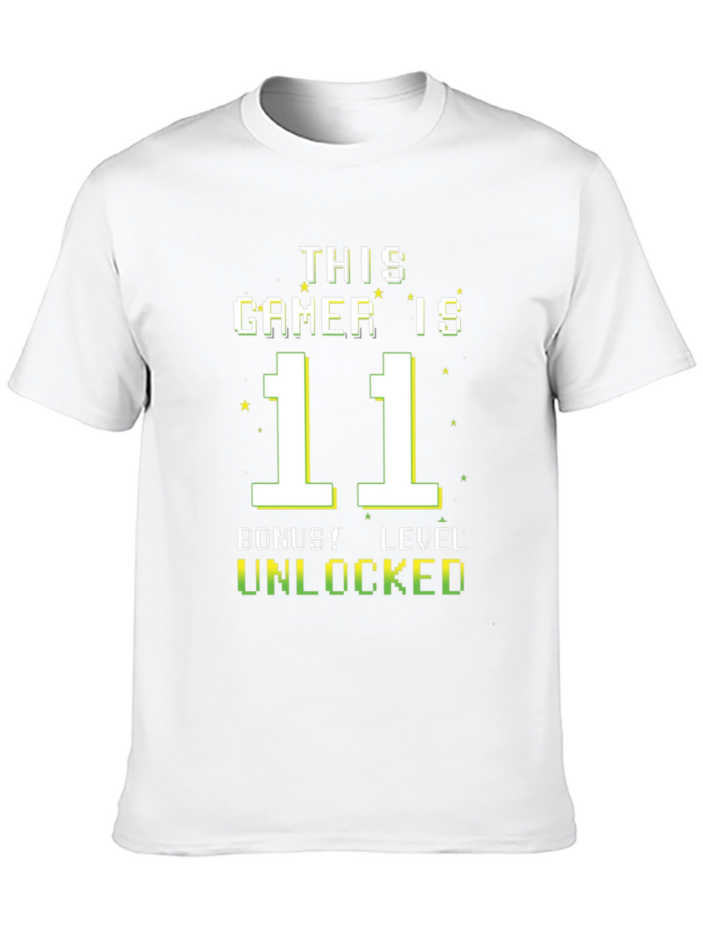 Gamer 11th Birthday Level Unlocked T-Shirt