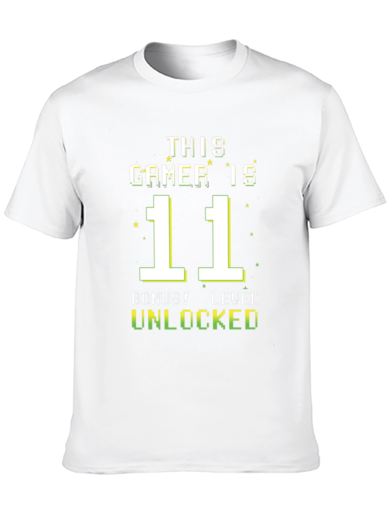 Gamer 11th Birthday Level Unlocked T-Shirt
