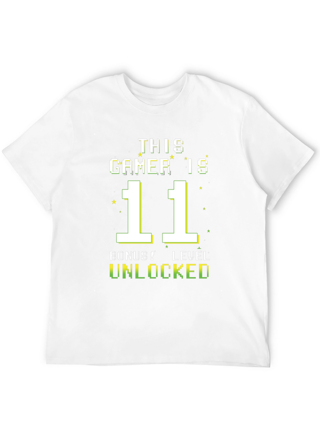 Gamer 11th Birthday Level Unlocked T-Shirt