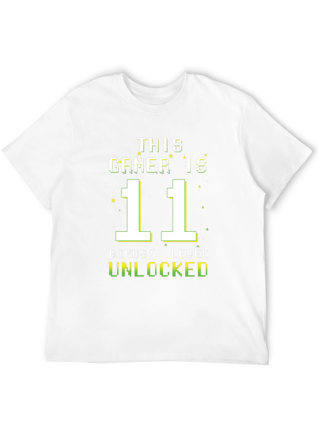 Gamer 11th Birthday Level Unlocked T-Shirt