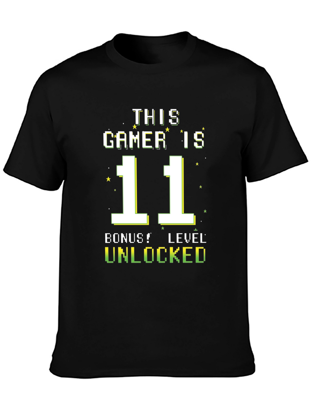 Gamer 11th Birthday Level Unlocked T-Shirt