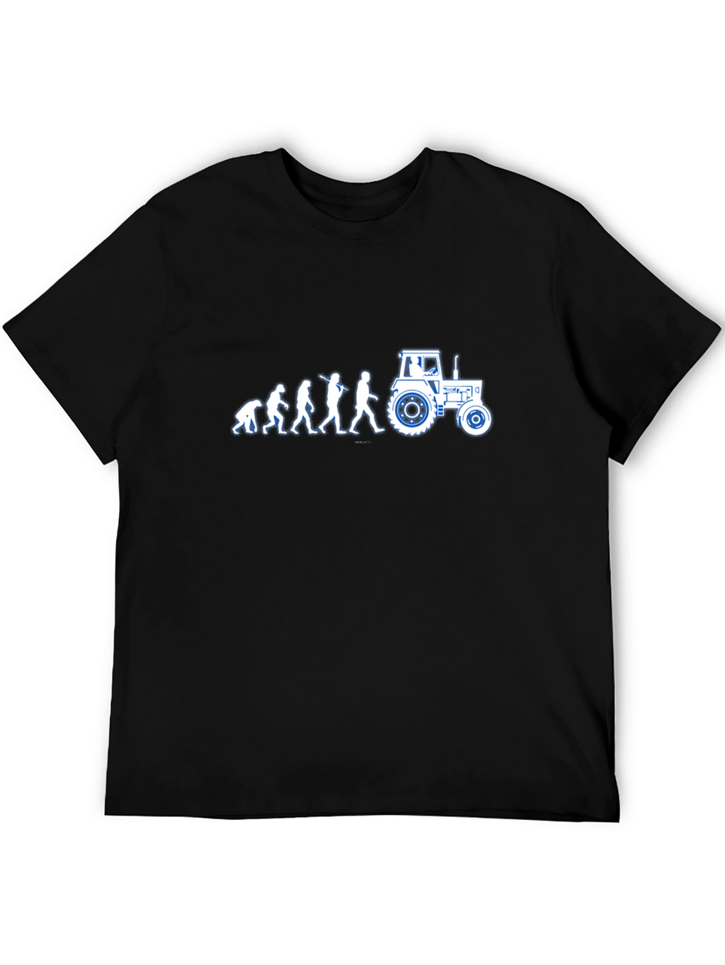Evolution to Tractor T-Shirt - Black