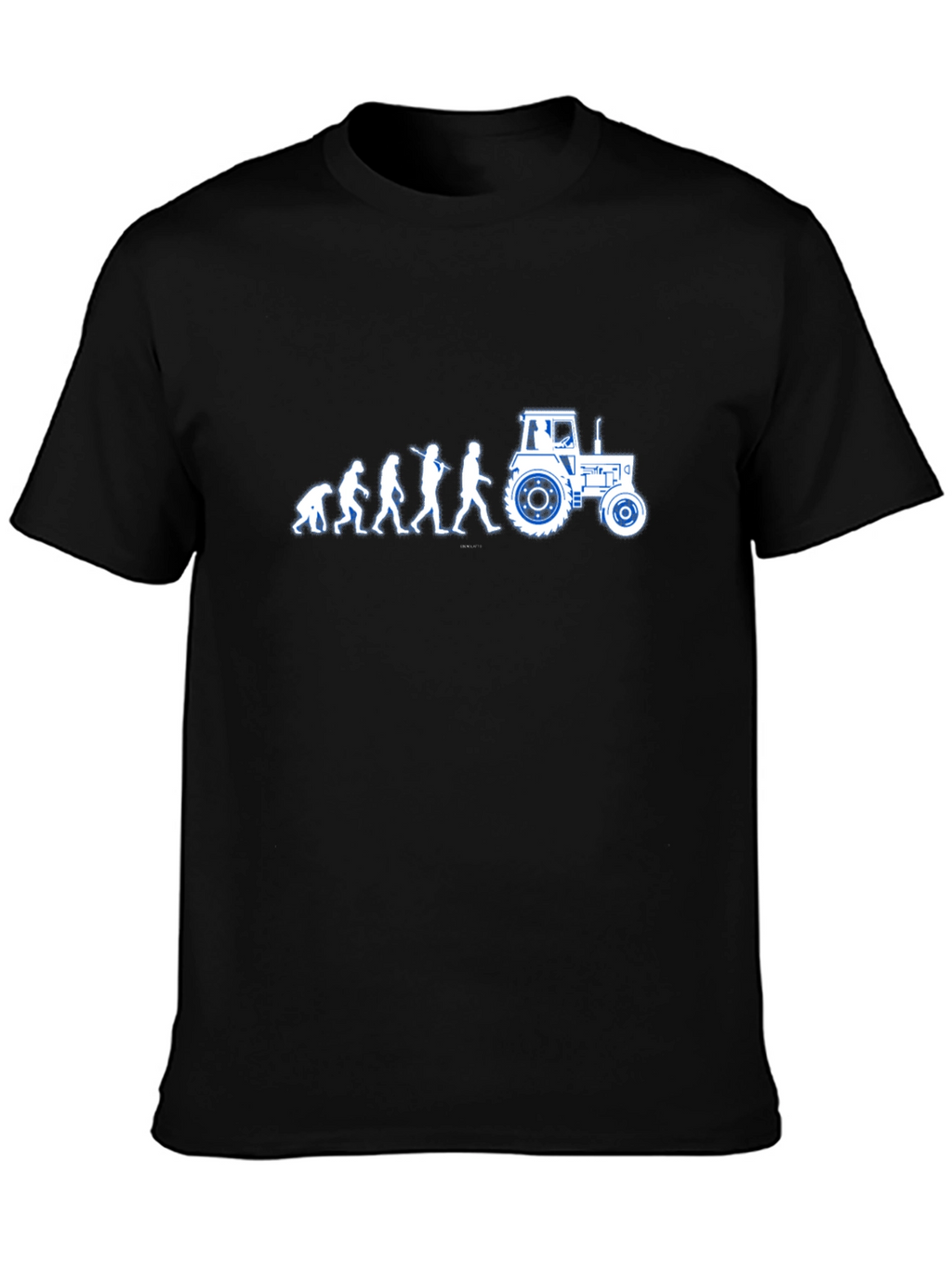 Evolution to Tractor T-Shirt - Black