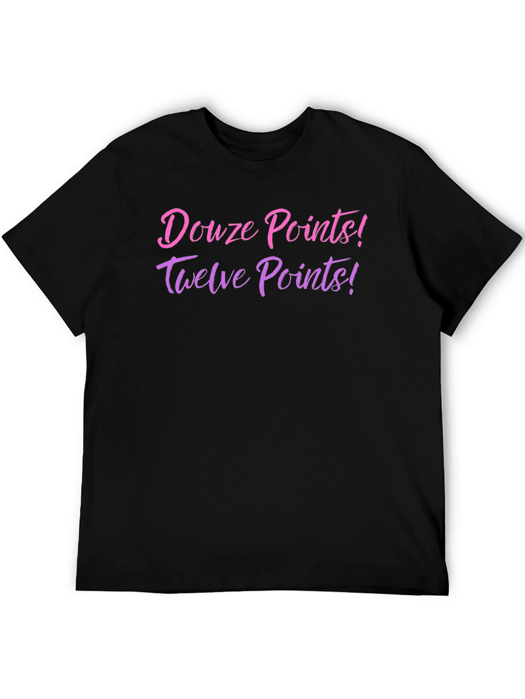 Douze Points T-Shirt - Eurovision Fan Tee