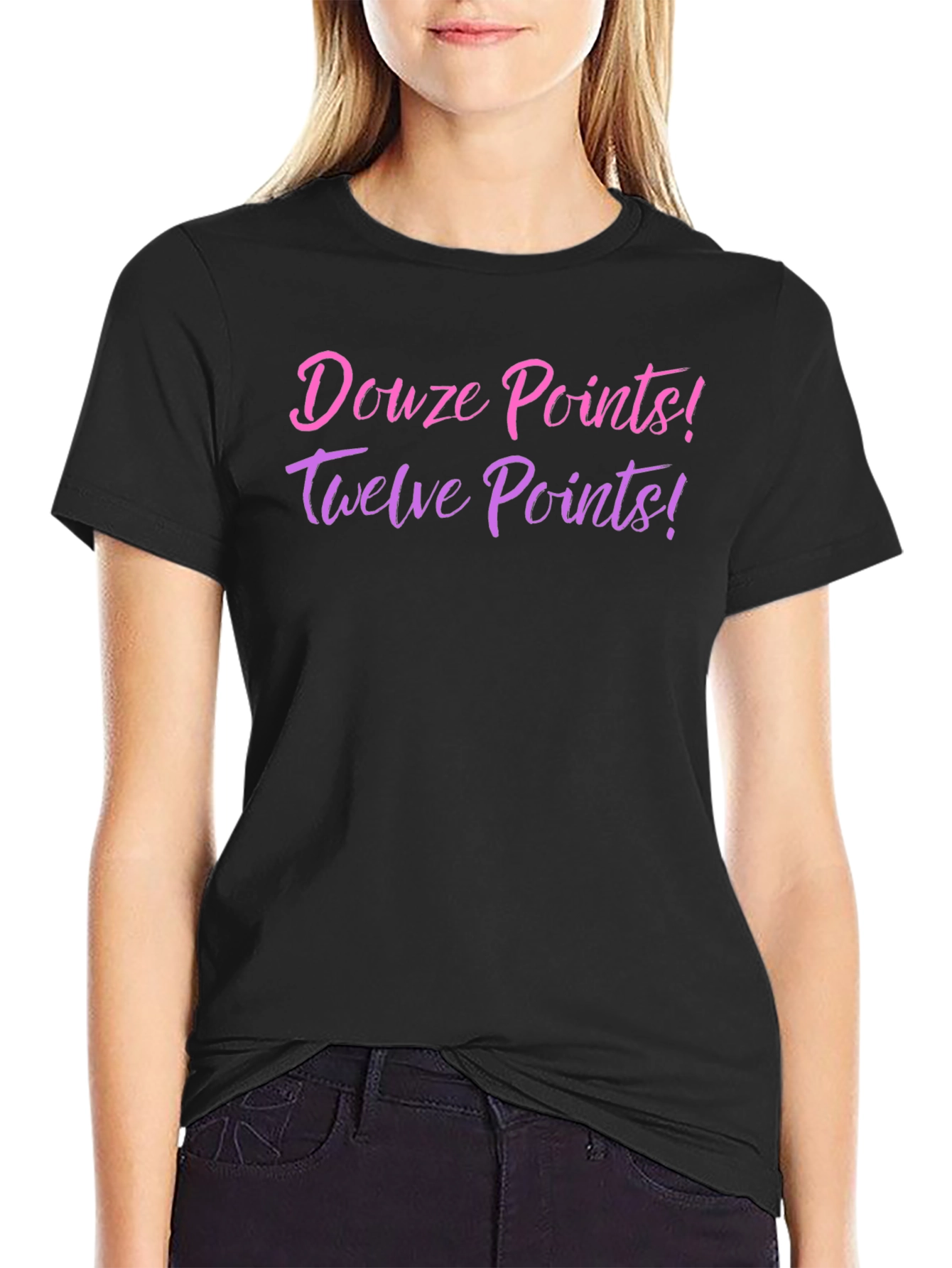 Douze Points T-Shirt - Eurovision Fan Tee
