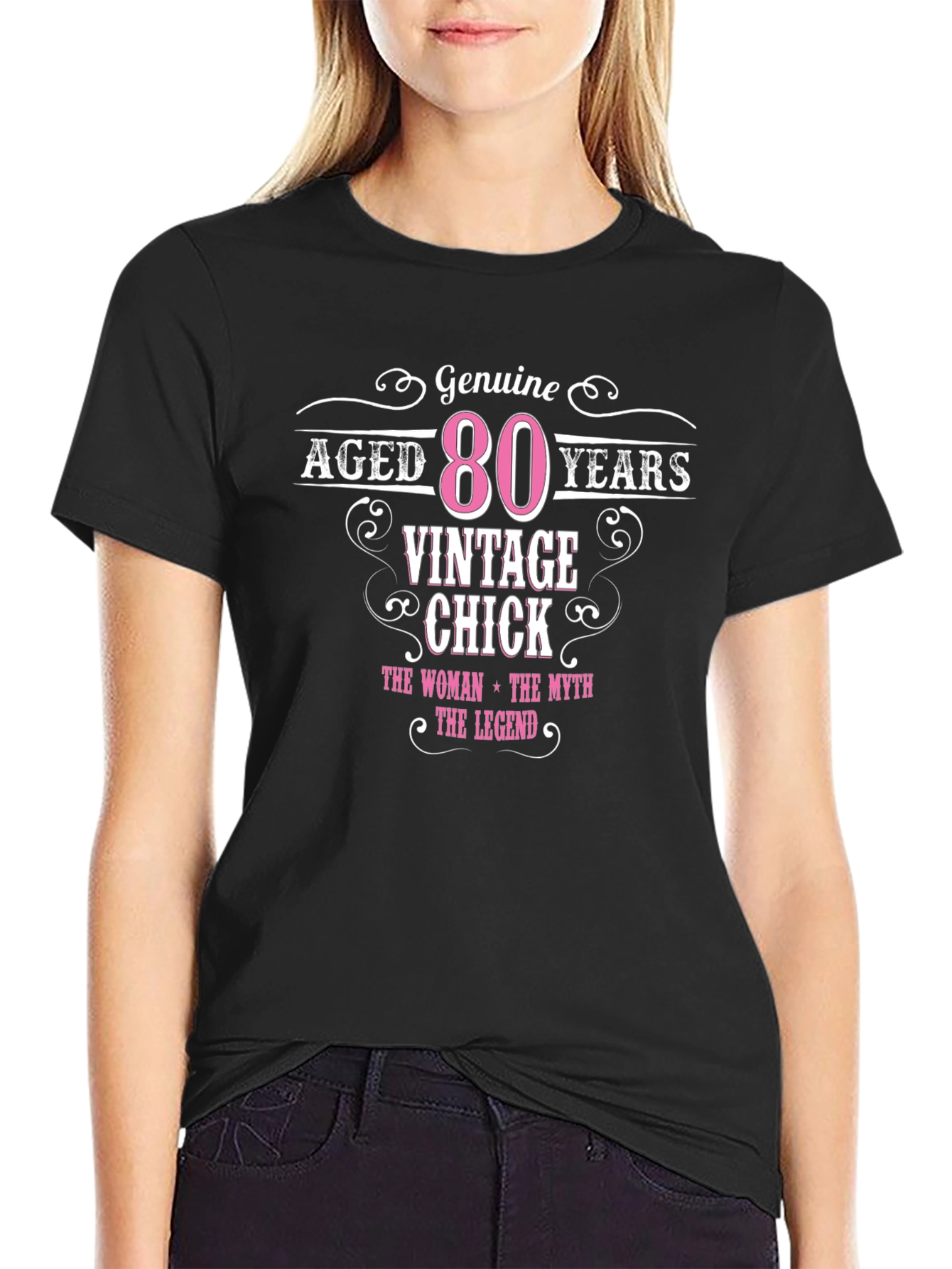 Genuine Aged 80 Years Vintage Chick T-Shirt