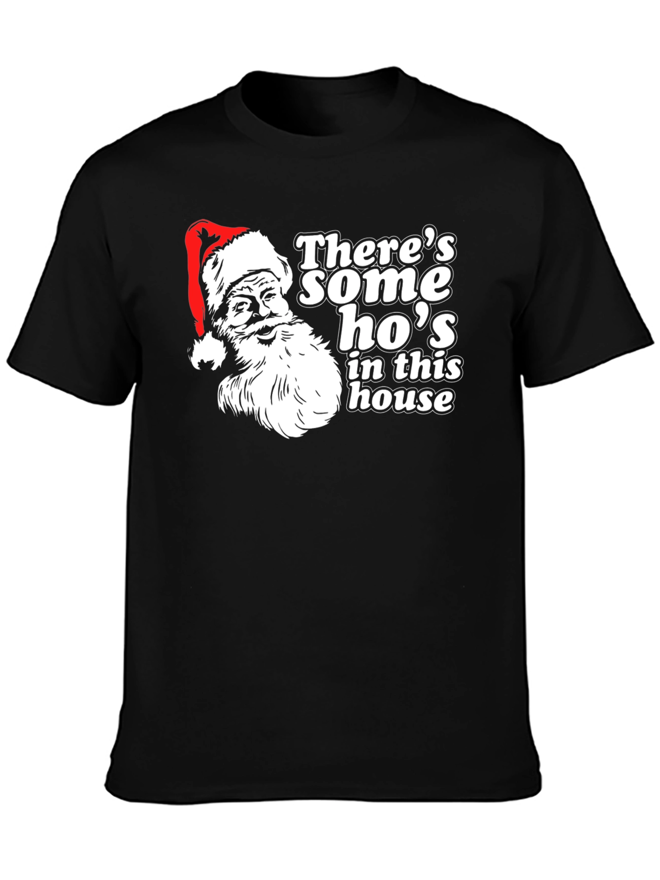 Santas Hos T-Shirt - Holiday Humor