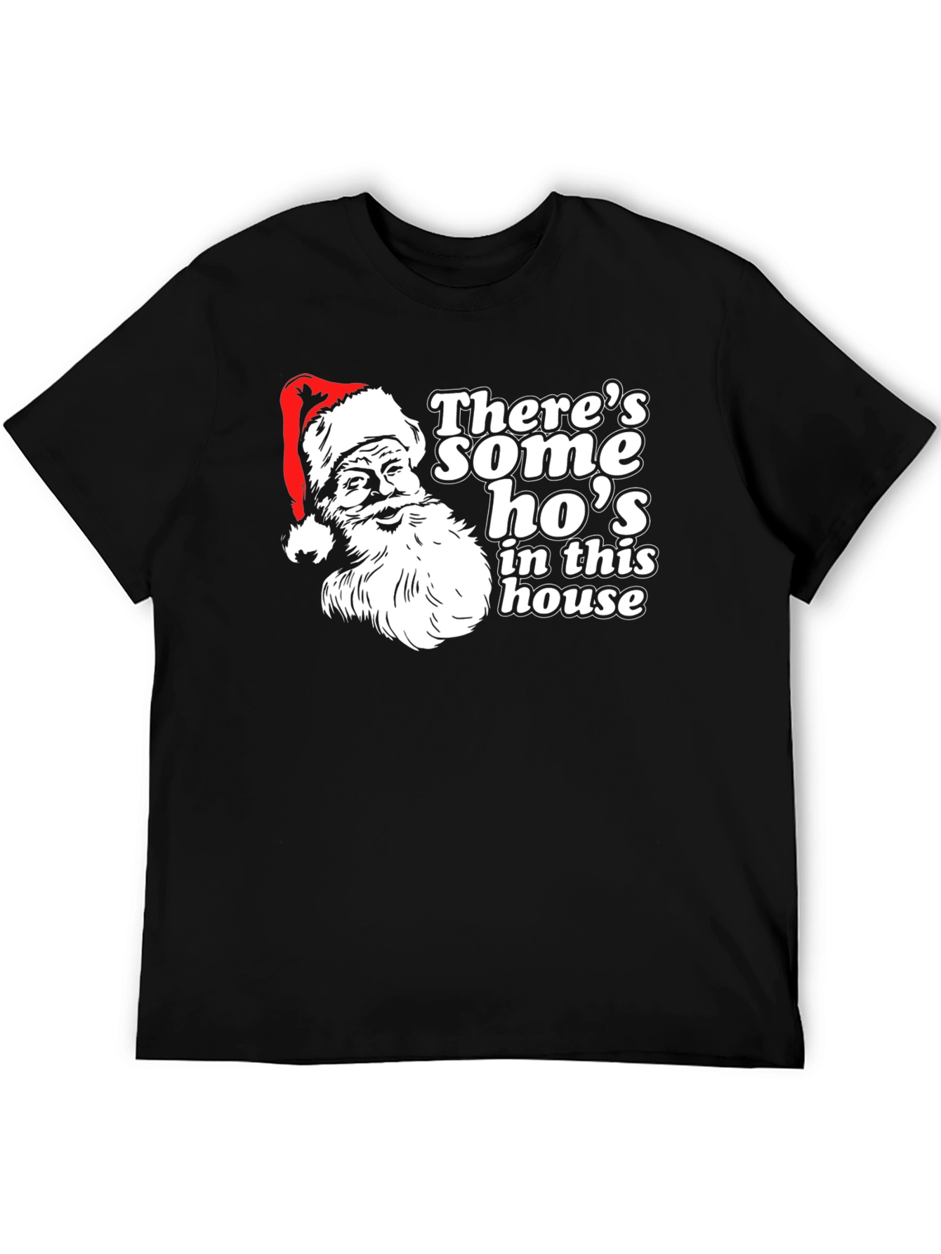 Santas Hos T-Shirt - Holiday Humor