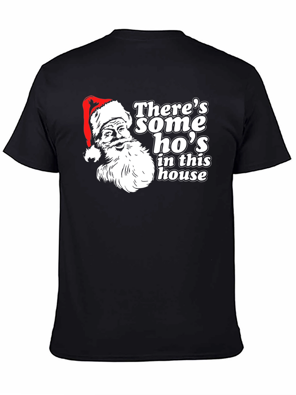Santas Hos T-Shirt - Holiday Humor