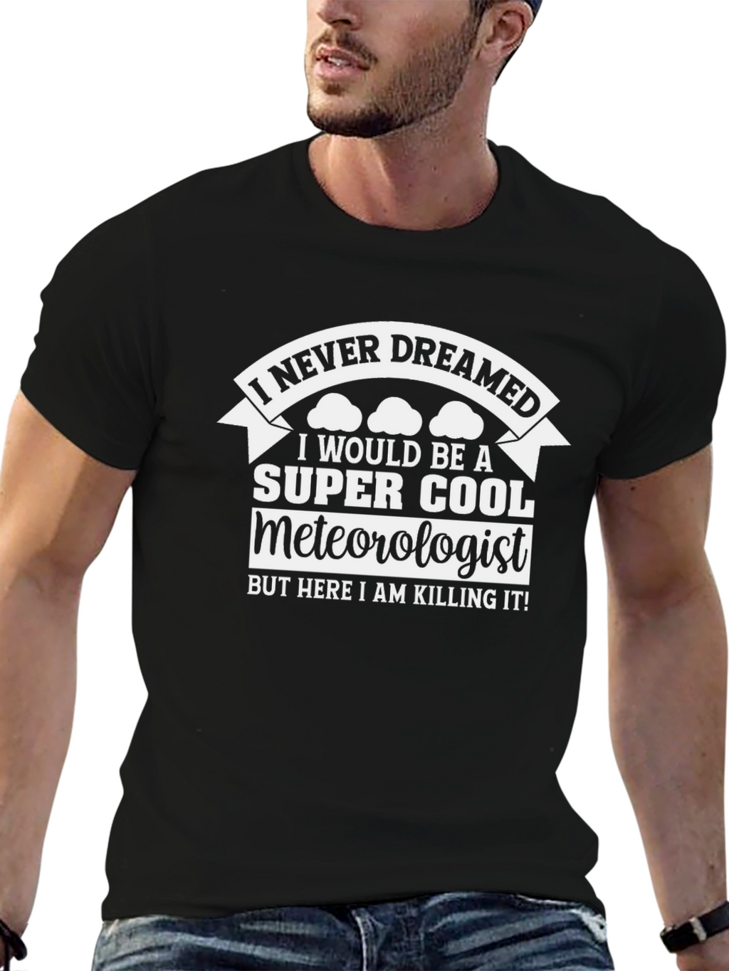 Super Cool Meteorologist Graphic T-Shirt