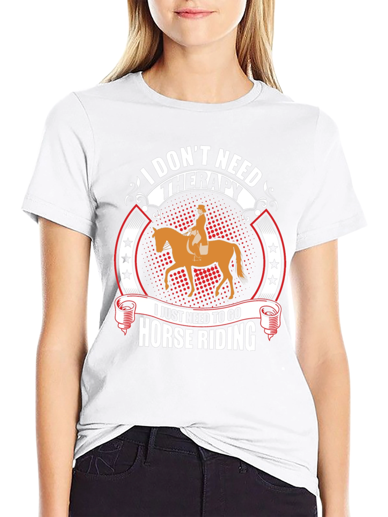 Horse Riding Therapy T-Shirt