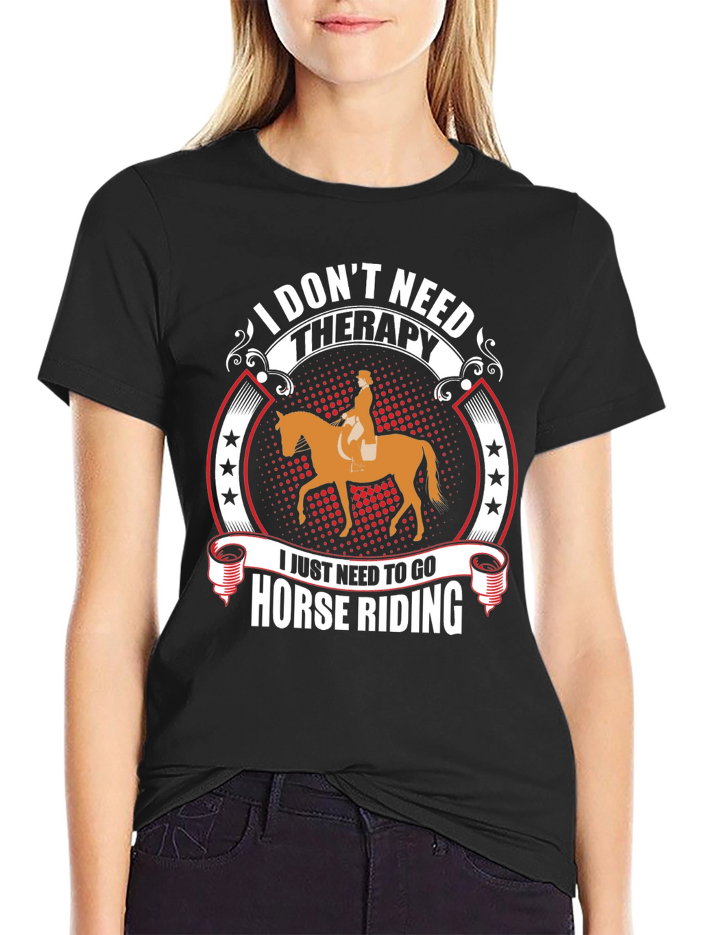 Horse Riding Therapy T-Shirt